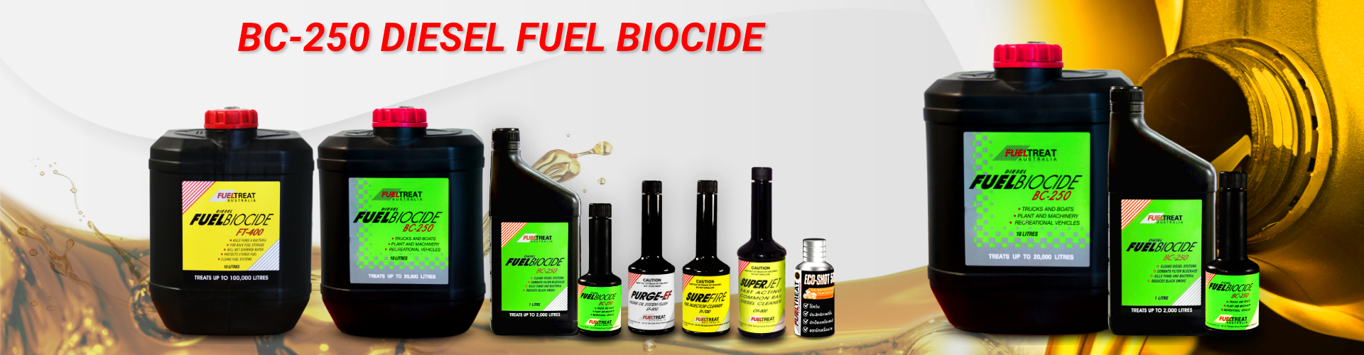 BC250 Diesel Fuel Biocide Fueltreat Thailand